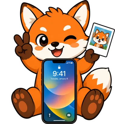 Lockimate fox mascot