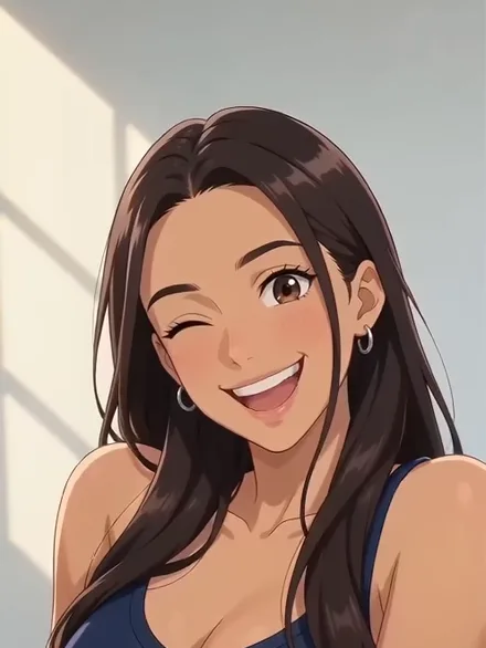 Anime style — real Lockimate result